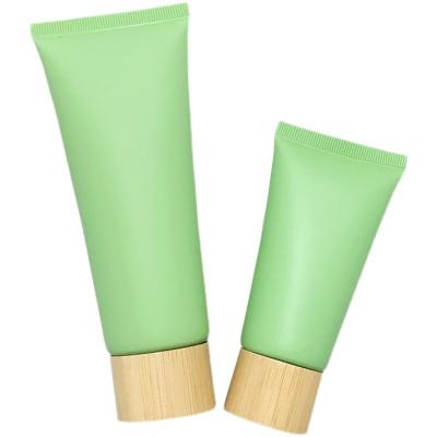 Cina tubi di alluminio molli cosmetici ISO2000 della crema per le mani di Matte Green 100ml della metropolitana 100g in vendita