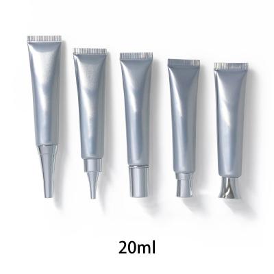 China Aluminiumlotions-Rohre des Acryldeckel-20ml/G für Reise 20g der Kosmetik-19mm zu verkaufen