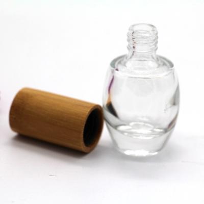 China 13ml 0.51oz Glass Nail Polish Bottle Nail Polish Remover Glass Bottle  7.6cm for sale