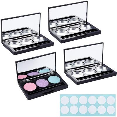 China 1.15cm 24.5mm Eye Beauty Subscription Box 3 Color Eyeshadow Palette ODM for sale