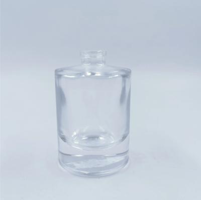 China Empaquetado cosmético de cristal claro de la botella de perfume 100ml en venta