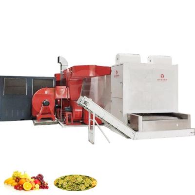 China Large Entry Low Cost High Efficiency Conveyor Dryer Oven Mango Konjac Cassava Chips Drying Machine Dried Fruit for sale