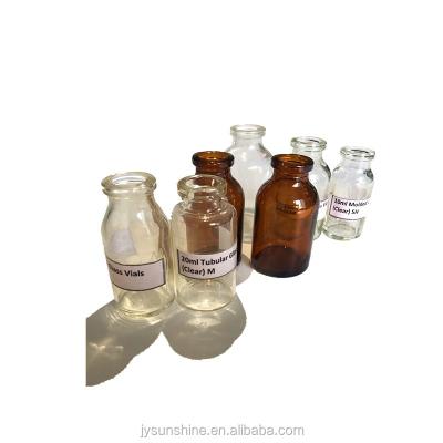 China 5ml 10ml 15ml Mold Glass Bottles Pharmaceutical Liquid Or Clear Medicine Glass Amber Vial for sale