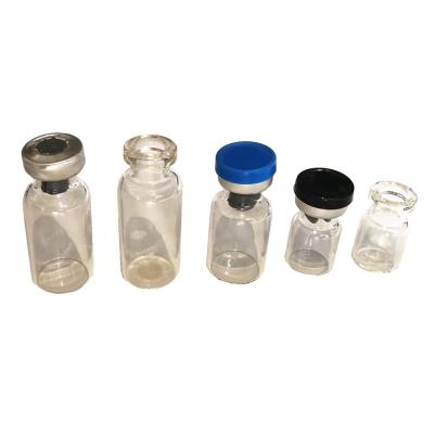 China Pharmaceutical SUN Pharmaceutical Glass Vial With Red Or Gray Rubber Stopper For Medical CHINA for sale