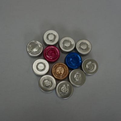 China sunshine Other Plastic Free Foil Caps 13mm/20mm Easy Open End for sale