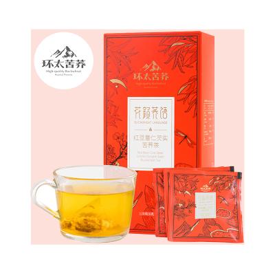 China Wholesale HuanTai Flavor Tea Bags Private Label Detox Tea Organic Herbal Diet Low Fat Tartary Low Fat Buckwheat for sale