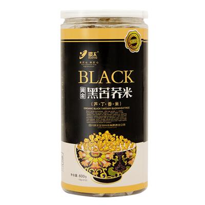 China High Quality Nutrition Cooked 100% Tartary Buckwheat Rice 600g High Natural Rutin Gold Black Free Sample For Russia Organic Rice for sale