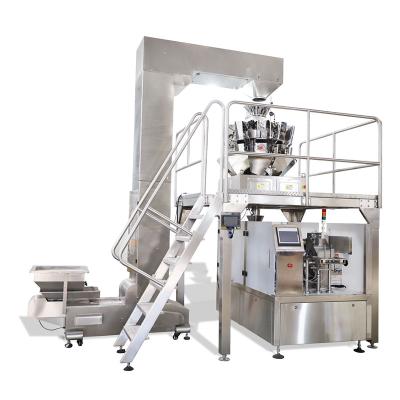 China After-sales Large Automatic Puffed Chips Crisps Popcorn Packaging Machine Puffed Food Snacks Plantain Majorpack with Stand Pouch Bags for sale