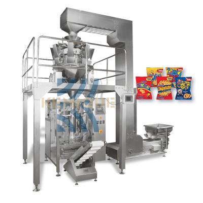 China Automatic Fruit Chips Packing Machine Food Oatmeal Kurkure Snack French Fries Banana Fruit Chips Packing Machine for sale