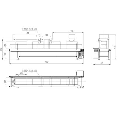 China Automatic food counting and filling machine for sale