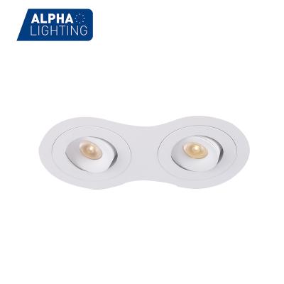 China Desktop New Concept Workshop Lighting 2*3w COB Led Panel Light Round for sale