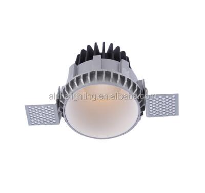 China 2021 13w modern moon shape led trimless lighting with excellence structure frame for sale