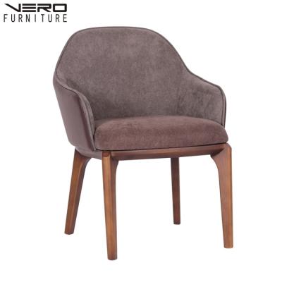 China Pretty Modern Wood Armchairs Hotel Leisure Chair Bedroom Chairs for sale