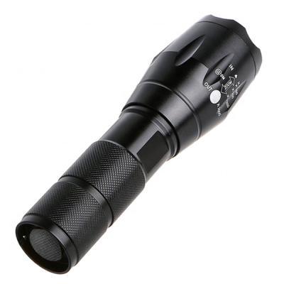 China Emergency Emergency LED Torch Flashlight 1000 Lumens T6 XML Zoom 10W LED Portable Aluminum Tactical Flashlight for sale