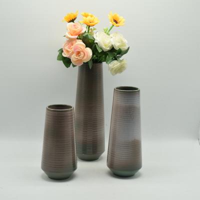 China Modern Cheap Luxury Custom Size Classic Home Decoration Tall Ceramic Flower Vase for sale