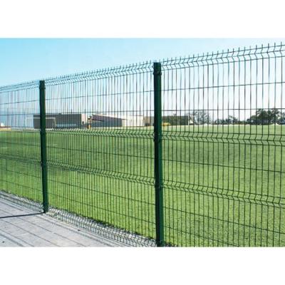 China Easily Assembled Outdoor 3d Curved Metal Galvanized Welded Wire Mesh Fence 3.5m Height Garden Fence for sale