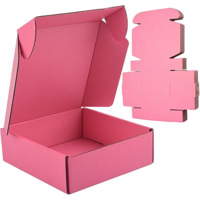 China Recycled Materials Wholesale Price Custom Design Eco Friendly Colorful Corrugated Luxury Clothing Ad Shipping Cardboard Shoes Packaging Boxes for sale