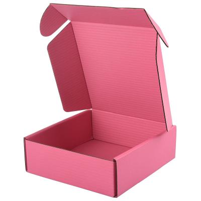 China Recycled High Quality Custom Printed Corrugated Materials Ad Shipping Cardboard Apparel Shoes Packaging Boxes for sale