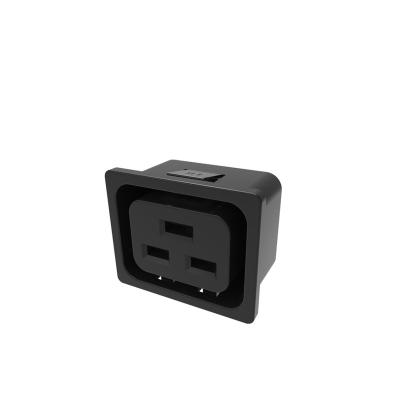 China Safe IEC AC Power Outlet Switch And C19 Socket Universal Electrical Outlet for sale