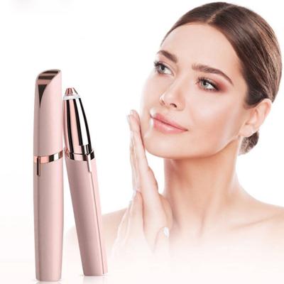 China Painless Electric Eyebrow Trimmer Hair Professional Made Ladies Remover Shaver for sale