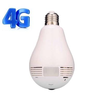 China Best selling 4g 3g 360 home lamp hidden cctv waterproof/waterproof camera with sim card for sale