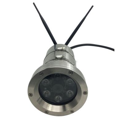 China NIGHT VISION 3G 4G sim card 304 stainless steel enclosure anti-corrosion Digital IR housing anti-corrosion IP camera Explosion-proof fence camera for sale