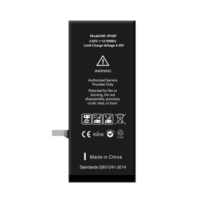 China Original Customized High Standard Durable Phone Battery For Iphone 8 plus A1897 A1864 A1898 13*6.5x1cm for sale