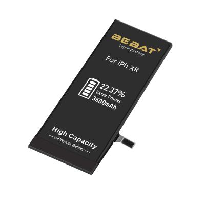 China High Capacity 3600mAh China Mobile Phone Cell Phone Battery For iphone xr Rechargeable Batteries Replacement for sale