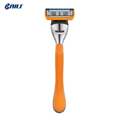 China 5 head razor 5 blade high quality imported 5 blade shaving razor men's razor for sale