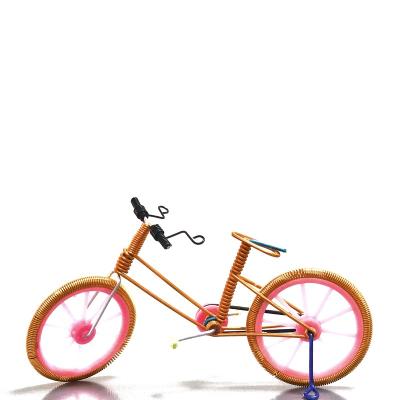 China China Handmade Aluminum Miniature Bicycle Model Decorations Featured Gifts for sale