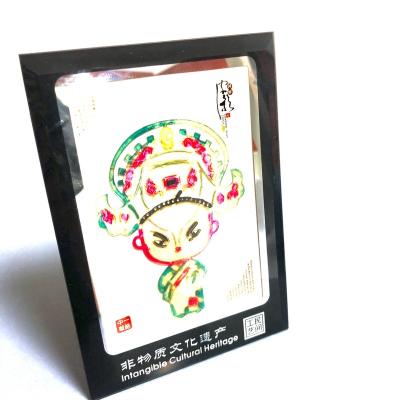 China China spirit shadow puppet making decorative painting opens Chinese shadow puppet making decorations for sale