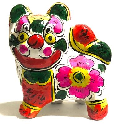 China China Folk Clay Sculpture Little Menghu Traditional Handicraft With Chinese Characteristics Mascot for sale