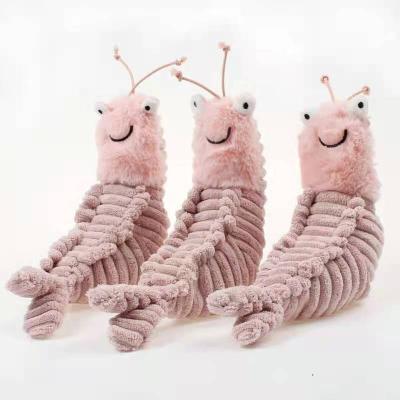 China Cute Plush Toys 22cm Shelton Shrimp Plush Toys Doll Kid Gift for sale