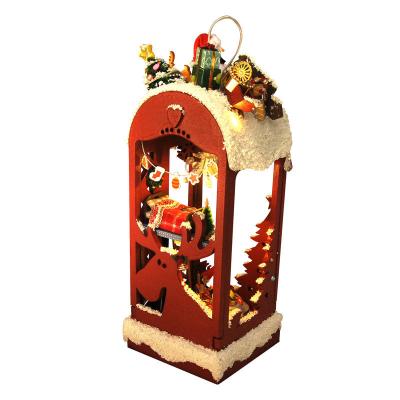 China Educational Toys Christmas Gifts Children's Handmade Creative Gifts DIY Hut Ice And Snow Christmas for sale