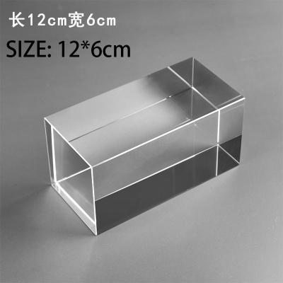 China Europe New Items Block Low Color Child Square Image Inside K9 Crystal Glass Cube Blank Block Crystal Cube Souvenir Gifts for sale