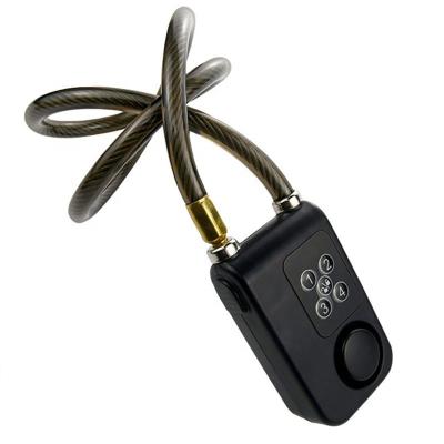 China Factory outlet radio code remote control lock bicycle cable lock button password digital remote lock 435R for sale