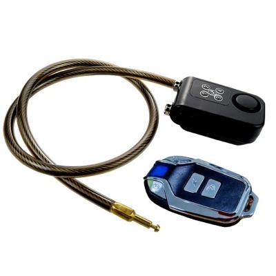 China Best-selling 435R wireless remote control alarm code lock alarm code braking wire lock for sale