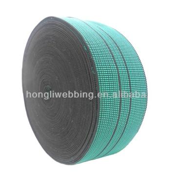 China Elastic webbing high strength high strength polyester sofa webbing army webbing for sale