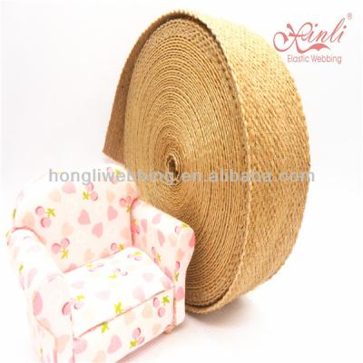 China Furniture Hongli high quality jute webbing upholstery belt for sale