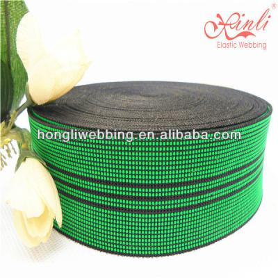 China 2017 Good Quality Sustainable Sofa Elastic Webbing Upholstery Band for sale