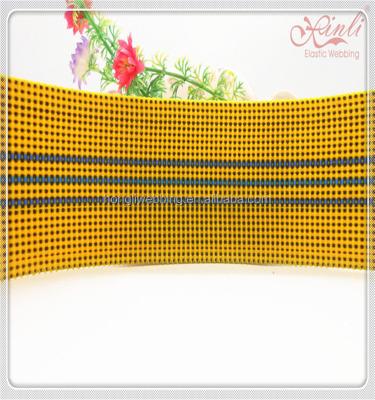 China Hongli 68mm Viable Sofa Webbing Elastic Belt for sale