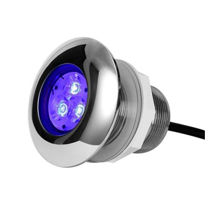 China LANDSCAPE Led Swimming Pool Light 3/6w Underwater RGB 304 Stainless Steel for sale