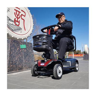 China Large durable direct wholesale standard four wheel portable compact folding mobility scooter for the elderly for sale