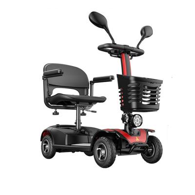 China Good Price Light Fold Durable 4 Wheel Automatic Portable Mobility Electric Scooter With Seat for sale