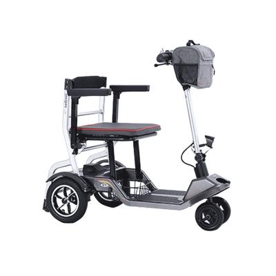 China Lightweight And Small And Easy To Carry Manufacturers Direct Selling Elderly Folding 4 Wheel Electric Power Mobility Scooter for sale