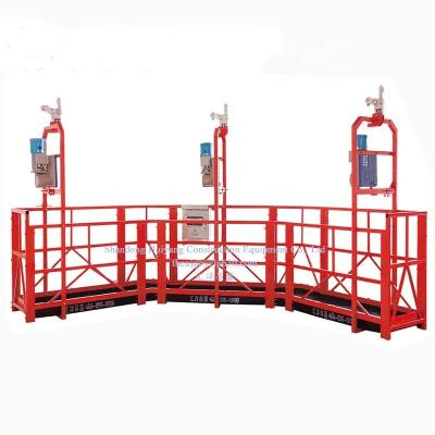 China Contemporary Customized 135 Degree Two Corner Suspended Rope Platform for sale