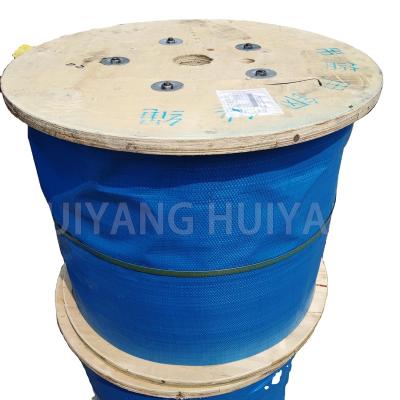 China 9.1mm Construction Steel Wire Rope ZLP800 Electric Rope Suspended Deck Cable for sale