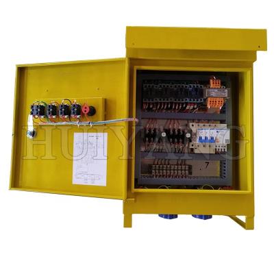 China ZLP630 Steel Q235 Suspended Platform Electrical Control Box Electrical Cabinet Panel for sale