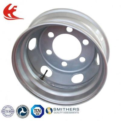 China High Quality Forged Rims Of Factory Direct Sales 17.5 Semi Trailer Wheels Steel Rim Size For Trucks for sale