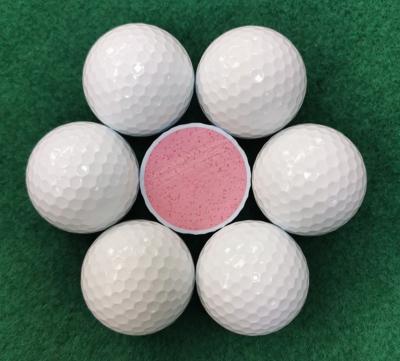 China High Quality Custom Logo 2 Layer Golf Training Practice Balls BJB03 for sale